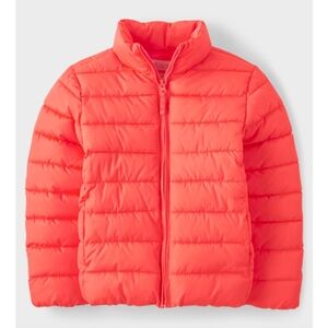 The Children’s Place Girls Puffer Jacket - Coral (XL-14)